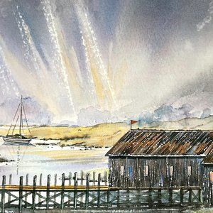 Book - Hardcover - Pre-owned "Atmosphere, Mood and Light" by Keith Fenwick